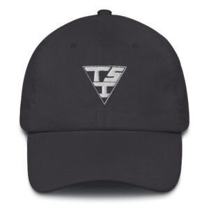 Embroidered TSI Dad Hat (WHITE LETTERING)