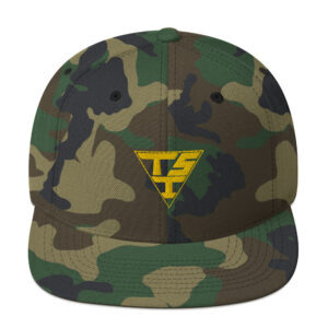 Embroidered TSI Snapback Hat (CAMO)