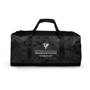 TSI Multicam Black Duffel/Tactical Bag