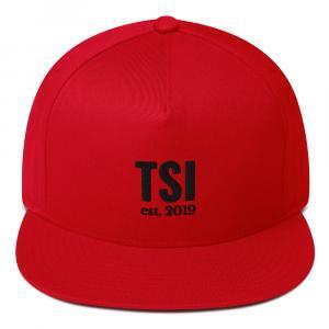 Embroidered TSI Flat Bill Cap (Typefont Edition)