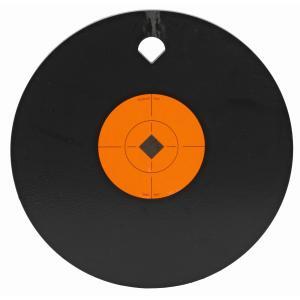 Birchwood Casey, 8 Inch Steel Target Range Pack, Includes 2 In 1 Steel Gong Target Holder, 2x4 Steel Target Stand, 8 Inch Single Hole AR500 Gong