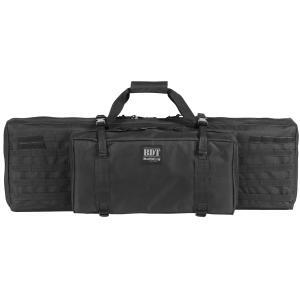 Bulldog Cases Standard Tactical Rifle Case Fits Single Rifle 38" Soft Case Shoulder Strap Large Front Pocket Black BDT30-38B Heavy-Duty Nylon Water-Resistant Outer Shell Full-Length Zipper Soft Padded Interior