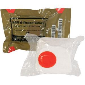 North American Rescue, S-Rolled Gauze, 4.5" x 4.1 yd