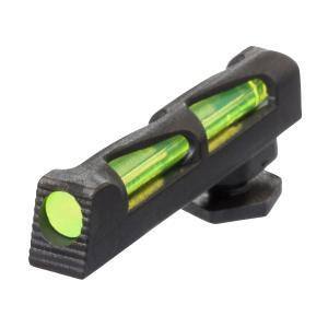 Hi-Viz Fiber Optic Front Sight for Glocks with 3 LitePipes