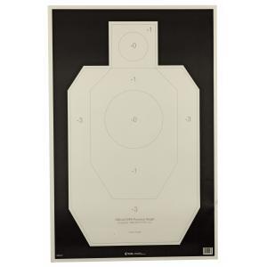 Action Target IDPA-P Officially Licensed IDPA Practice Paper Target 100 Pack