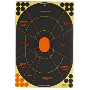 Birchwood Casey, Shoot N C, 12"X 18", Handgun Trainer, 5 Pack