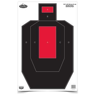 Birchwood Casey, Dirty Bird 16.5" x 24" BC-IPSC Practice Target, 3 Targets