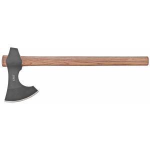 Columbia River Knife & Tool, BERSERKER, 4.65" Axe w/ Hammer Edge, 19" OAL, 1055 Carbon Steel, Manganese Phosphate Coating, Tennessee Hickory Handle
