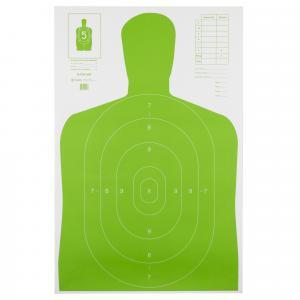 Action Target B-27E Silhouette Paper Target