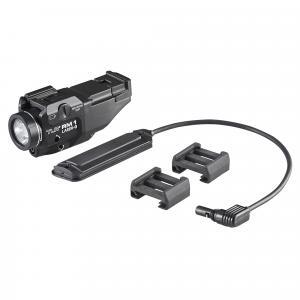 Streamlight, Streamlight TLR RM 1 Laser G, Weaponlight, White LED with Green laser, Anodized Finish, Black, Includes Remote Switch and 1 CR123