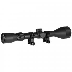 Truglo, BUCKLINE, Rifle Scope, 3-9X50mm, 1" Maintube, Duplex BDC Dot Reticle, Black, Includes Weaver Rings