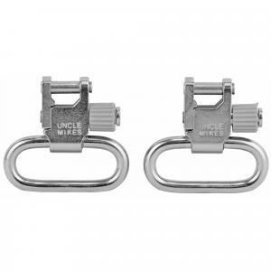 Uncle Mike's, QD SS Swivel, 1", Nickel