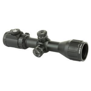 Leapers, Inc. - UTG, BugBuster Rifle Scope, 3-9X 32, 1", 36-Color Mil-Dot Reticle, with Rings, Black