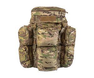 Grey Ghost Gear, Bar-5200, Ruck Sack, Constructed from 500 Denier Cordura Nylon, 5200 Cubic Inches, Consists of Eight Exterior Pouches Plus a Claymore Pocket on the Top of the Flap with an Additional Zippered Mesh Pocket Underneath, MultiCam