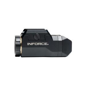 INFORCE, Wild1, Multifunction Weaponlight, Fits 1913 Picatinny Rail or Universal Rail, Black, 500 Lumens for Two Hours, White LED, Constant/Momentary