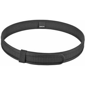 Bianchi, Model 7205 Liner Belt, 1.5", Sizes 28-46", Hook and Loop Closure, Nylon, Black Finish