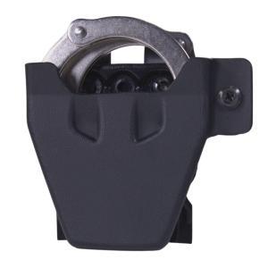 High Speed Gear, Uniform Line, Handcuff Holster, For S&W Chained or Hinged Handcuff, PLM Belt Mounted, Black, Kydex