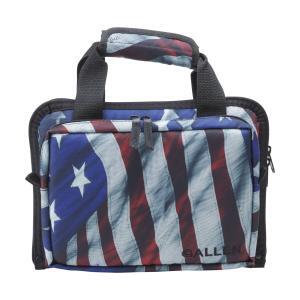 Allen, Victory Duplex Double Handgun Case, American Flag Finish, Endura Fabric