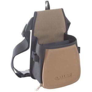 Allen, Eliminator Basic Double Compartment Shooting Bag, Black/Coffee/Copper, Belt Included, Lightweight