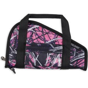 Bulldog Cases, Single Handgun Rug, Small, Muddy Girl Camo Finish, Nylon, Velcro Accessory Pocket