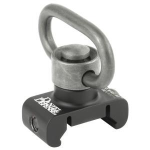 Daniel Defense, Rail Mount Quick Detach Swivel Attachment Point, Fits Picatinny Rail, Black Finish