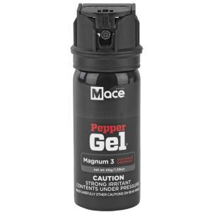 Mace Security International, Magnum 3, 10% Pepper GEL, Black, Aerosol Can
