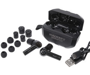 Walker's, Disrupter, Bluetooth Electronic Earplug, Black