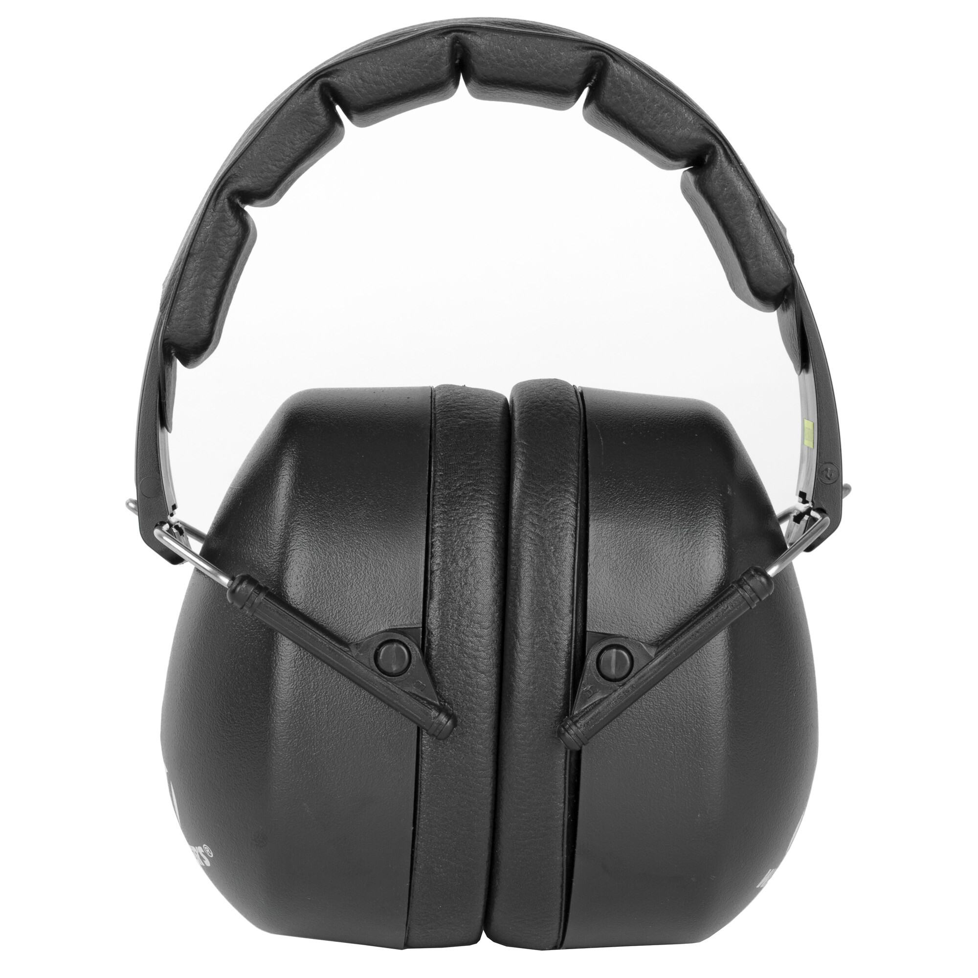 Walker's, Earmuff, Folding, Padded Headband, Black