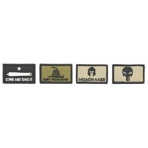 Walker's, Patriot, Flag Patch Kit, Includes 4 Assorted Patches, Actual Patches may vary from Image, Designs Subject to Change